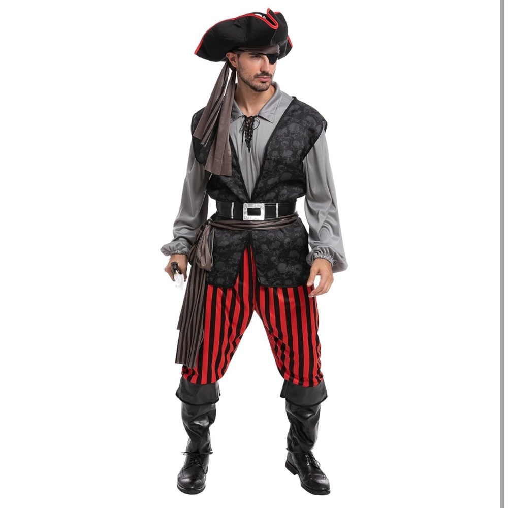 Men’s Pirate Costume🏴‍☠️